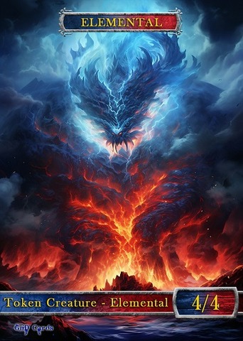 Elemental Red Blue #3